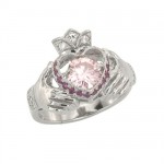 Custom Claddagh Engagement Ring