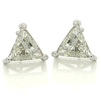 Trilliondiamondstudearrings