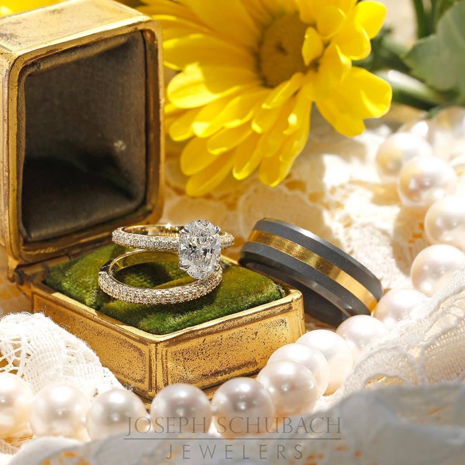 A Perfect Wedding Band/Engagement Ring Pairing